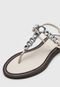 Rasteira Santa Lolla Pedraria Off-White - Marca Santa Lolla