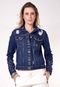 Jaqueta Jeans Canal Spikes Azul - Marca Canal