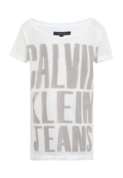 Camiseta Calvin Klein Kids Branca - Marca Calvin Klein Kids