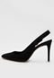 Scarpin Santa Lolla Slingback Preto - Marca Santa Lolla