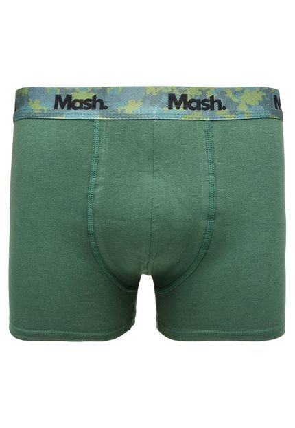 Cueca MASH Boxer Basic Verde - Marca MASH