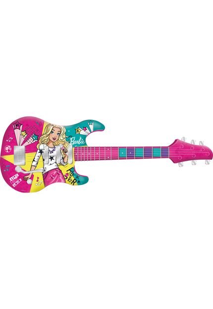 Guitarra Barbie Infantil com Função MP3 Fun Divirta-se - Marca Fun Divirta-se