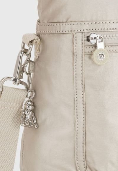 Cartera kipling dorada deals