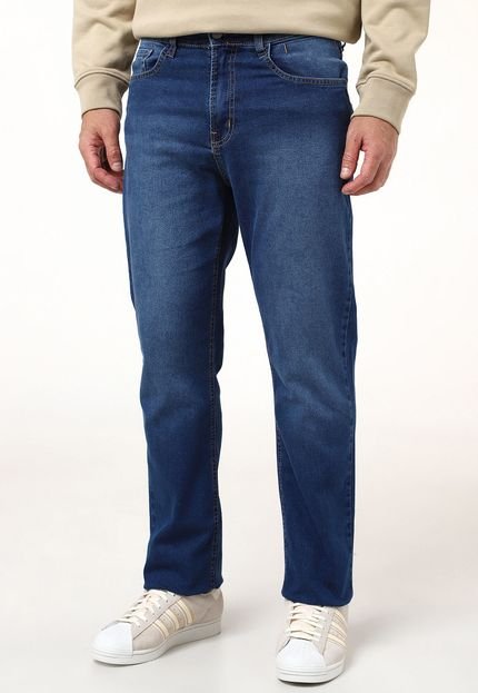 Calça Jeans Billabong Reta 73 Estonada Azul - Marca Billabong
