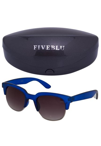 Óculos Solares FiveBlu Retrô Azul - Marca FiveBlu