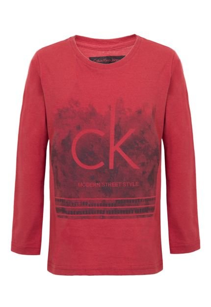 Blusa Calvin Klein Kids Vermelha - Marca Calvin Klein Kids