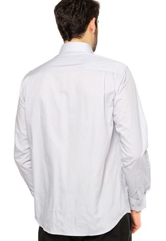 Camisa Manga Longa Arrow Comfort 1851 Cinza
