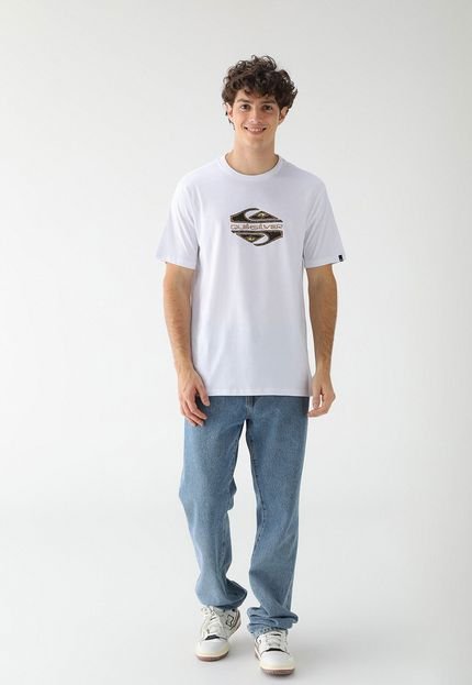 Camiseta Quiksilver Reta Diamond Branca - Marca Quiksilver