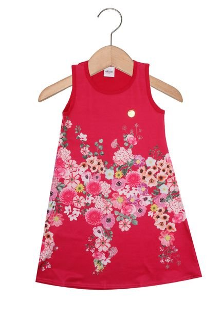 Vestido Elian Menina Vermelho - Marca Elian