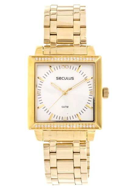 Relógio Seculus 28241LPSPDS1 Dourado - Marca Seculus