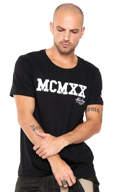 Camiseta New Era MCMXX Preta - Marca New Era