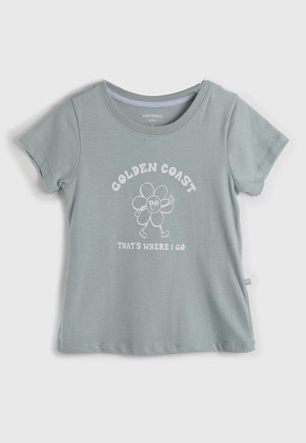 Blusa Hering Kids Full Print Verde - Marca Hering Kids