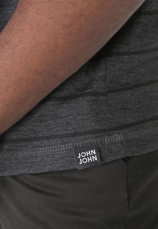 Camiseta John John Tag Cinza - Compre Agora