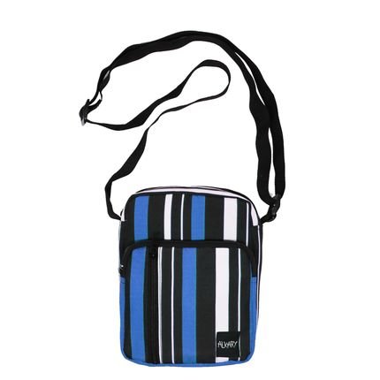Mini Shoulder Bag Alkary Listrada Azul - Marca Alkary