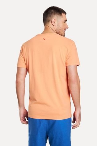 Camiseta Estampada Acontece Em Olinda Reserva Laranja