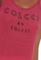 Regata Colcci Fitness Lettering Rosa - Marca Colcci Fitness