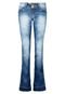 Calça Jeans Coca-Cola Flare Body Lift Fio Azul - Marca Coca-Cola Jeans