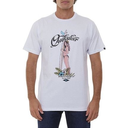 Camiseta Quiksilver Ocean Scape Masculina Branco - Marca Quiksilver
