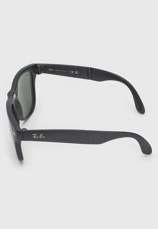 Óculos de Sol Ray-Ban Folding Wayfarer Preto