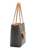 Bolsa Feminina Monograma Cristal Ombro Café 3484548 - Marca Chenson