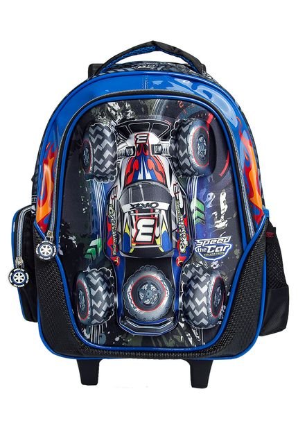 Mochila Santino ESC Car Speed Preta - Marca Santino