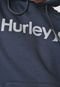 Blusa de Moletom Flanelada Fechada Hurley O&O Solid Azul-Marinho - Marca Hurley