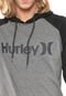 Camiseta Hurley O&O Cinza/Preta - Marca Hurley
