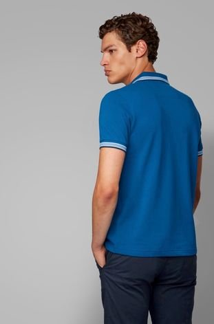 Camisa Polo BOSS Paddy Azul