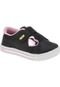 Tenis Infantil Menina Cano Baixo 7147-264 Preto - Marca B2A kids