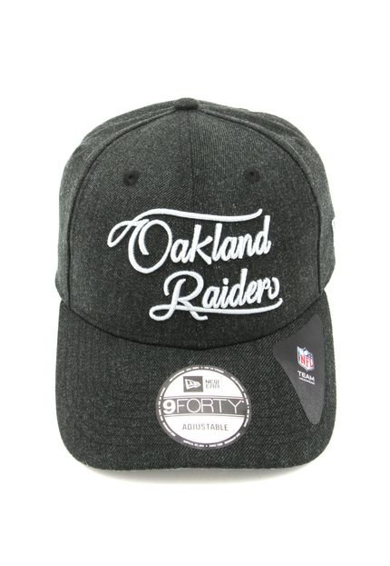 Boné New Era Oakland Raiders Cinza - Marca New Era