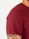 Camiseta Dudalina Masculina Essentials Green Icon Vermelho Escuro - Marca Dudalina