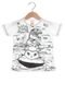 Camiseta Marisol para Colorir Infantil Branco - Marca Marisol