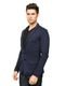 Blazer Masculino Slim Fit Tony Menswear de Moletom Azul Marinho - Marca Tony Menswear