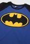 Camiseta Fakini Infantil Batman Azul/Preto - Marca Fakini