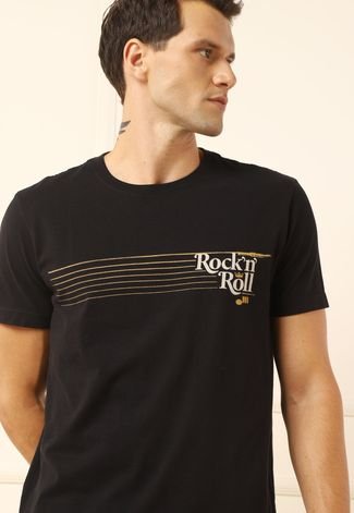 Camiseta Osklen Vintage Rock Preta