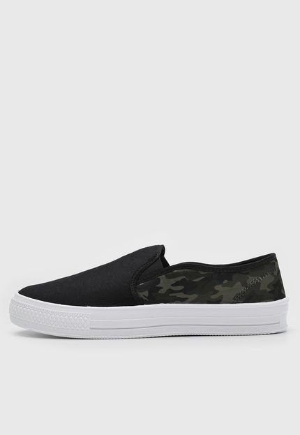 Slip On FiveBlu Camuflado Preto - Marca FiveBlu