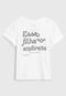 Camiseta Colcci Kids Infantil Lettering Branco - Marca Colcci Kids