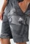 Bermuda adidas Sportswear Reta Camuflada Grafite - Marca adidas Sportswear