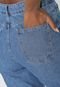 Calça Jeans Hering Mom Pespontos Azul - Marca Hering