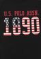 Camiseta U.S. Polo Manga Curta Menino Preta - Marca U.S. Polo