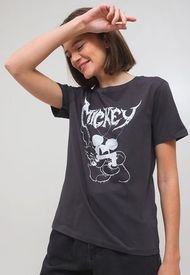 Polera Only Mickey Mouse Gris - Calce Regular