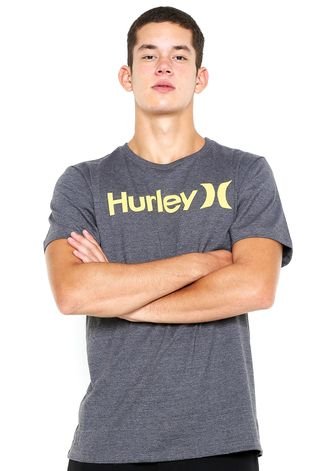 Camiseta Hurley Color Cmyk Cinza