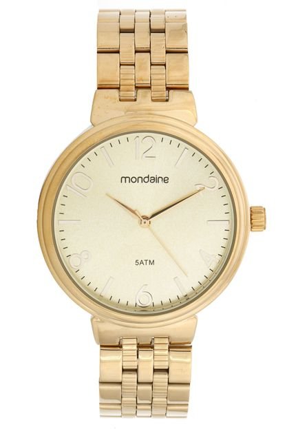 Relógio Mondaine 99068LPMVDE1 Dourado - Marca Mondaine