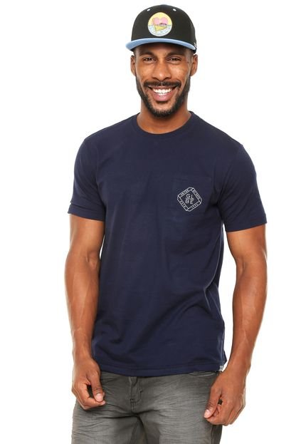 Camiseta Globe Bolso Azul-Marinho - Marca Globe