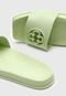 Chinelo Slide Capodarte Logo Verde - Marca Capodarte