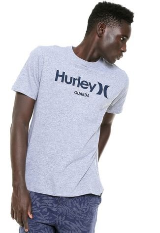 Camiseta Hurley Guarda Cinza