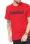 Camiseta Timberland Logo Vermelha - Marca Timberland