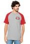 Camiseta New Era Division San Francisco Cinza/Vermelha - Marca New Era