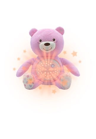 Projetor Bebê Urso Chicco - Rosa