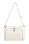 Bolsa de couro liso tiracolo Ninna Off-white - Marca Andrea Vinci